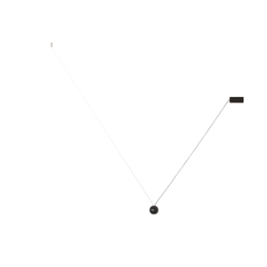 Estiluz Compass 1 Taklampa 3000K Svart