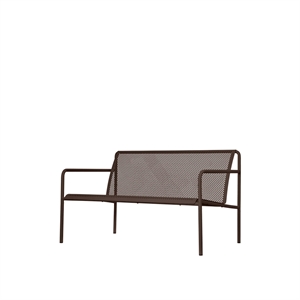 Ferm Living Dapple 2-sits Utomhusloungesoffa Mörk Choklad