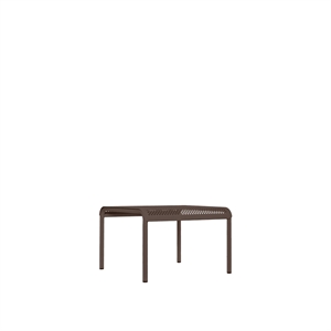 Ferm Living Dapple Lågt Trädgårdsbord 57x57 Mörk Choklad