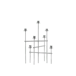 Ferm Living Elysia Ljusstake Borstat Borstat Rostfritt Stål