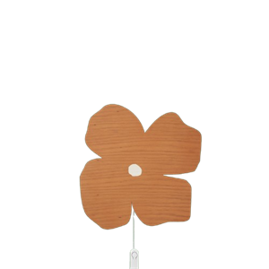 Ferm Living Posie Vägglampa Brun Lera