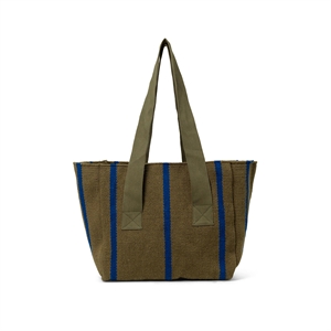Ferm Living Yard Picnic Bag Bag blå/Transparent