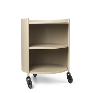 Ferm Living Eve Storage Rolling Table Cashmere