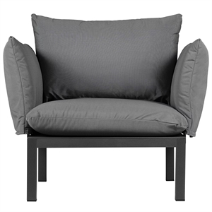 Fiam Domino Armstöd 2-pack Antracit