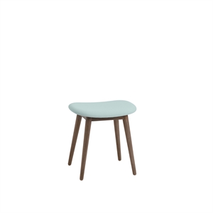 Muuto Fiber Pall M. Wood Bas Padded Forest Nap 912/Dark Brun