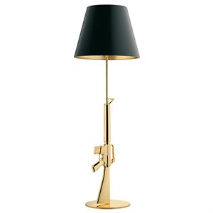 Flos Lounge Gun Golvlampa Guld