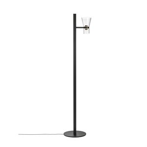 Flos Nocturne F1 Cone Golvlampa Svart