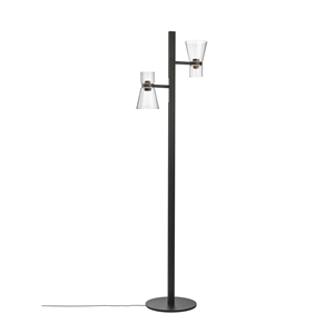 Flos Nocturne F2 Cone Golvlampa Svart