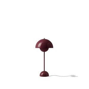 &Tradition Flowerpot VP3 Bordslampa Mörk Plommon