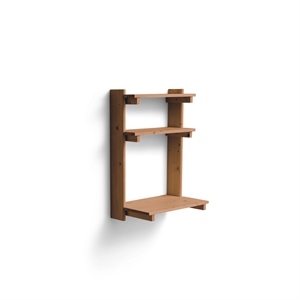 Form & Refine Beam kontorsvägghylla 3 Brun furu