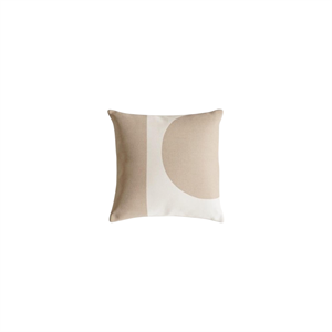 FORMARKIVET Stor Beige Kudde 55x55 Beige/ Sandfärgad