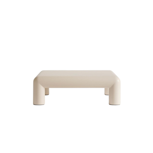 FORMARKIVET Cubio Soffbord 110x110 Halvblank Beige