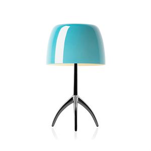 Foscarini Lumiere Bordslampa Piccola Turkos m. Dimmer
