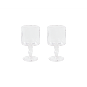Frama 0405 Stjälkglas Set med 2 Medium 65ml Transparent