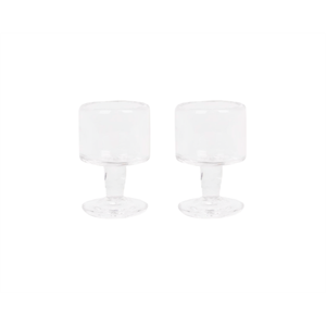 Frama 0405 Stjälkglas Set med 2 Liten 65ml Transparent