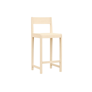 Frama 01 Barstol H65 Naturfärgad