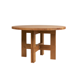 Frama Farmhouse Matbord Ø120 cm Naturfärgad Ek