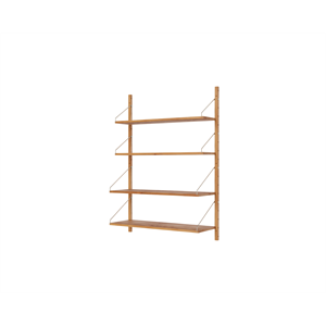 Frama Hylla Bibliotek Enkel Sektionshylla 114,8x80 Naturek