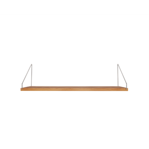 Frama Hylla för Bibliotek + Enkel 20x60 Oljad Ek