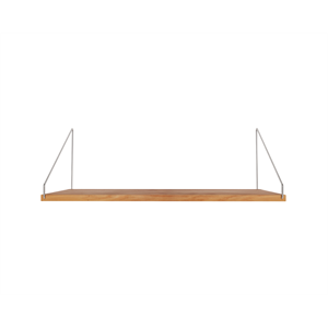Frama Hylla för Bibliotek + Enkel 27x60 Oljad Ek