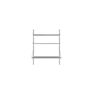 Frama Hylla för Biblioteksskrivbord, Hyllenhet 108,4x80 Rostfritt Stål