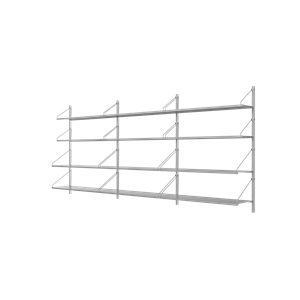 Frama Shelf Library Trippelsektionshyllenhet 108,4x80 Rostfritt Stål