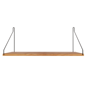 Frama Enkel Hylla Hylla 27x60 Naturlig Ek/ Svart
