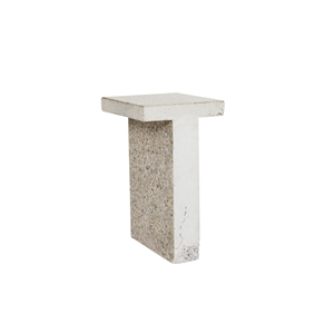 Frama T-bordspiedestal Terrazzo