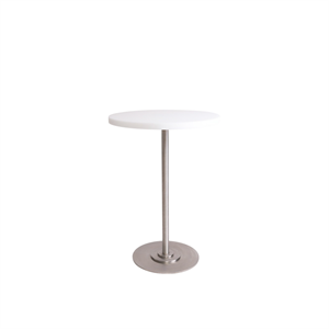 Frama Table 57 Matbord Ø55 Vit/Rostfritt Stål