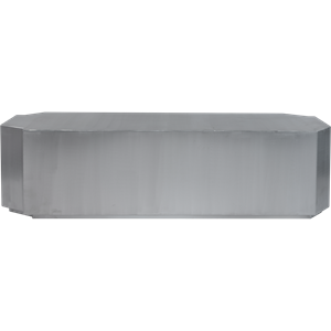 Louise Roe Funki bänk Borstat Aluminium