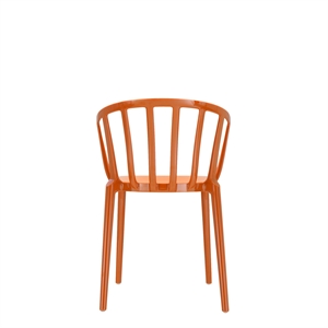 Kartell VENICE Matstol Rostig Orange