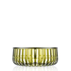 Kartell PANIER Korg Mörkgrön