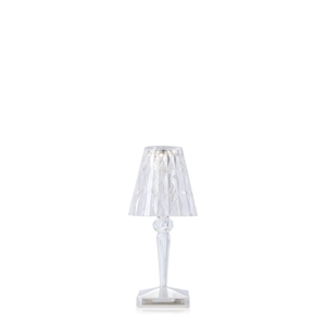 Kartell BATTERI Bärbar Lampa Kristall