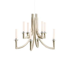 Kartell KHAN METALLjuskrona Polerad Champagne