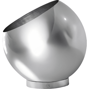 AYTM GLOBE Krukväxt Ø30 Silver