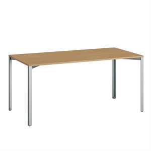 +Halle Grid Bord 80x160 Ek/ blå Zink