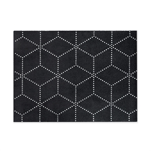 Heymat Hagl dörrmatta 85x115 Svart