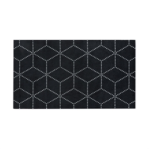 Heymat Hagl dörrmatta 85x150 Svart
