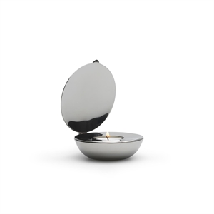 Design House Stockholm Snäckskal Värmeljushållare Nickel