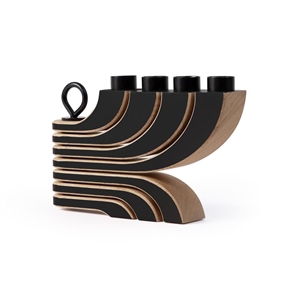 Design House Stockholm Nordic Light 4-armad Ljusstake Svart