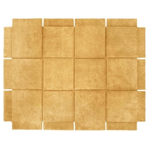 Design House Stockholm Korgmatta 185x240 Gul Ocker