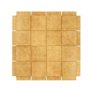 Design House Stockholm Korgmatta 245x245 Gul Ocker