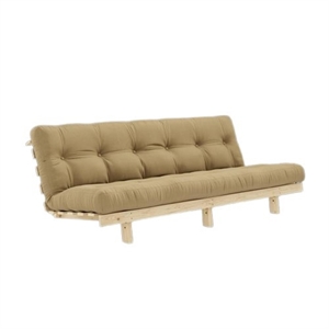 Karup Lean Bäddsoffa med Alpha-madrass 130x200 Beige/rå