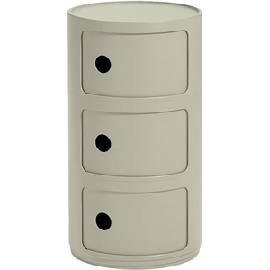 Kartell Componibili 3 Skåp Grön Edition Matt