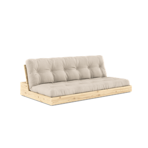 Karup Design Bas Bäddsoffa Med 5-lagers Madrass Transparent/ Beige