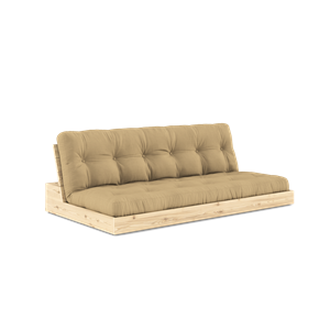 Karup Design Bas Bäddsoffa Med 5-lagers Madrass Transparent/ Wheat Beige