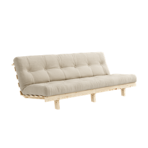 Karup Design Lean Soffa Soffa Med Alpha Madrass 130x200 Beige/Raw