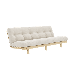 Karup Design Lean Soffa Soffa Med Alpha Madrass 130x200 Ivory/Raw