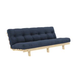 Karup Design Lean Soffa Soffa Med Alpha Madrass 130x200 Navy/Raw