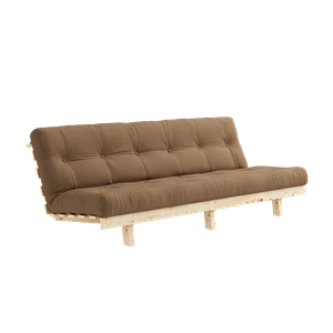 Karup Design Lean Soffa Soffa Med Alpha Madrass 130x200 Mocca/Raw